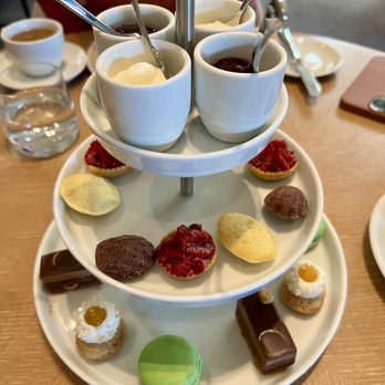 Knife Pleat - Tiered treats - French Near Me - Costa Mesa, California Knife Pleat - Tiered treats - French Near Me - Costa Mesa, California