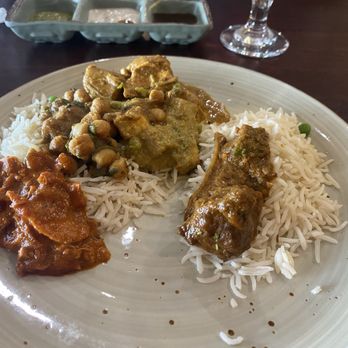 Herbs Indian Restaurant & Bar - Rice Butter Chicken Paneer Kadahi chick pea. Also lamb Lamb was so good. Also got a Mango Lassi - Indian Near Me - Arlington, Texas Herbs Indian Restaurant & Bar - Rice Butter Chicken Paneer Kadahi chick pea. Also lamb Lamb was so good. Also got a Mango Lassi - Indian Near Me - Arlington, Texas
