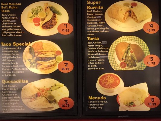Menu photo 6 Tacos Taqueria Fort Worth, TX Menu photo 6 Tacos Taqueria Fort Worth, TX