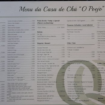 O Poejo - Menu October 2024 Vegan & Vegetarian options! - Coffee & Tea Near Me - Sete Cidades, 20 O Poejo - Menu October 2024 Vegan & Vegetarian options! - Coffee & Tea Near Me - Sete Cidades, 20