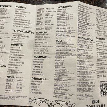 iSushi Japanese Restaurant - Menu (2024) - Japanese Near Me - Vancouver, British Columbia iSushi Japanese Restaurant - Menu (2024) - Japanese Near Me - Vancouver, British Columbia