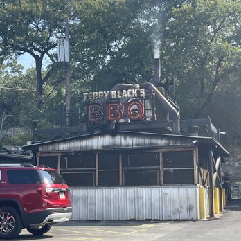 Terry Black's Barbecue - Outside - Barbeque Near Me - Austin, Texas Terry Black's Barbecue - Outside - Barbeque Near Me - Austin, Texas