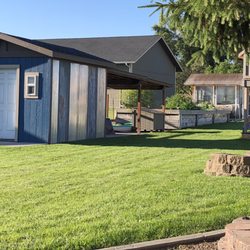 Mike's Irrigation Repair Service - Full coverage sprinklers = green, happy lawns!