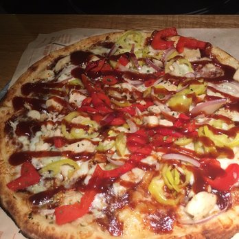 Blaze Pizza - Chicken BBQ pizza - Salad Near Me - Amherst, New York Blaze Pizza - Chicken BBQ pizza - Salad Near Me - Amherst, New York