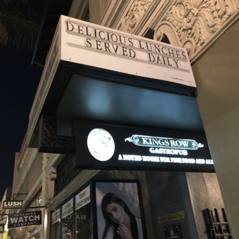 Kings Row Gastropub - Gastropubs Near Me - Pasadena, California Kings Row Gastropub - Gastropubs Near Me - Pasadena, California