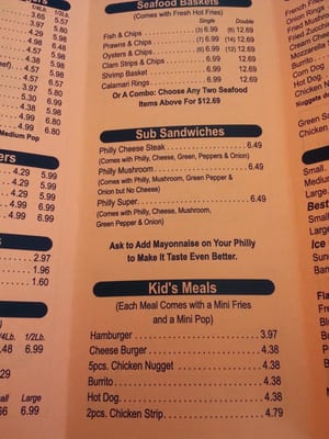 Menu photo 8 Burger Han's Federal Way, WA