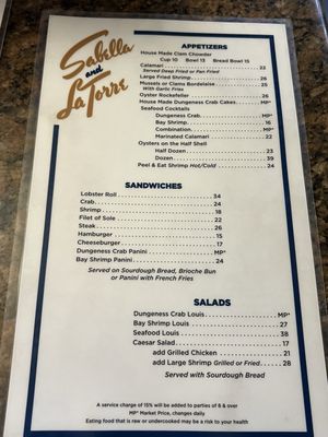 Menu photo 7 Sabella & La Torre San Francisco, CA Menu photo 7 Sabella & La Torre San Francisco, CA
