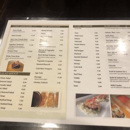 Menu (June 2022)