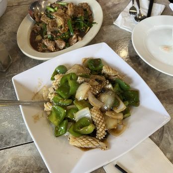 Sinh Sinh - Stir-fried Squid With Black Bean Sauce - Chinese Near Me - Houston, Texas Sinh Sinh - Stir-fried Squid With Black Bean Sauce - Chinese Near Me - Houston, Texas