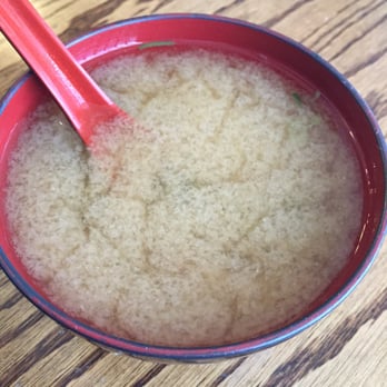 Ocean Sushi - Miso soup. Lacking in taste and a bit fishy. - Sushi Bars Near Me - Liverpool, New York Ocean Sushi - Miso soup. Lacking in taste and a bit fishy. - Sushi Bars Near Me - Liverpool, New York