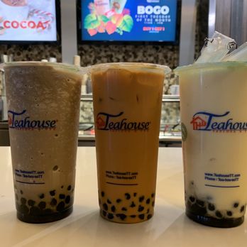 The Teahouse Tapioca & Tea - Mango Creme boba, Thai tea boba and Coffee Creme boba - Coffee & Tea Near Me - Houston, Texas The Teahouse Tapioca & Tea - Mango Creme boba, Thai tea boba and Coffee Creme boba - Coffee & Tea Near Me - Houston, Texas