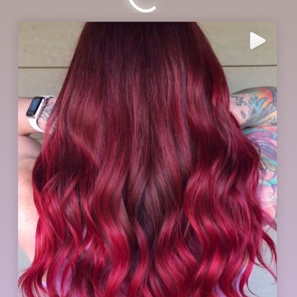 Hair by Bee! Layers of rich reds. Hair by Bee! Layers of rich reds.