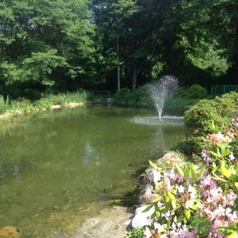 Putts and More - The water fountain. - Mini Golf Near Me - Holliston, Massachusetts