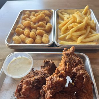 Dog Haus - Nashville Hot chicken with fries and tots!! - Burgers Near Me - Barboursville, West Virginia Dog Haus - Nashville Hot chicken with fries and tots!! - Burgers Near Me - Barboursville, West Virginia