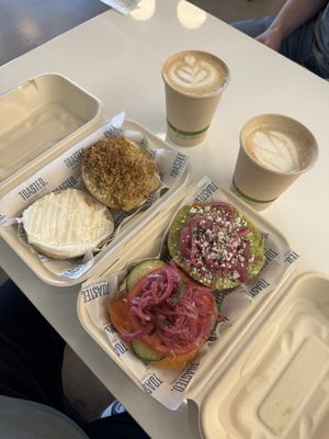 TOASTED. Bagels & Coffee by null