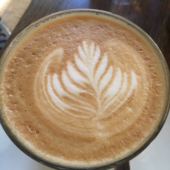 Medina Cafe - Latte with added lavender - Breakfast & Brunch Near Me - Vancouver, British Columbia
