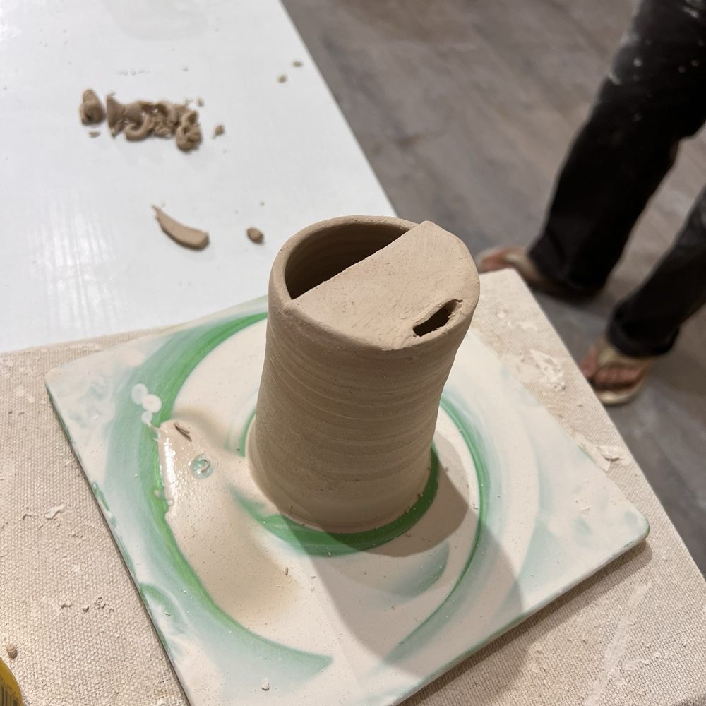 Olas Ceramics - Coffee anyone? Post wheel! - Art Classes Near Me - San Clemente, California