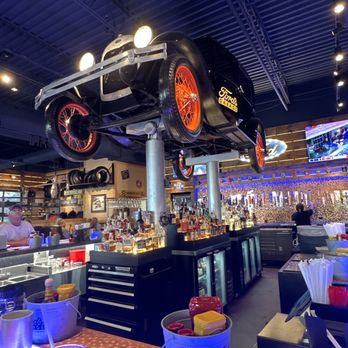Ford's Garage Florence - Bar decor - Burgers Near Me - Florence, Kentucky Ford's Garage Florence - Bar decor - Burgers Near Me - Florence, Kentucky