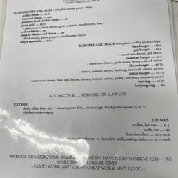 Menu Menu