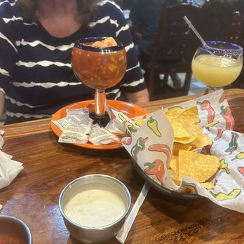 El Caporal - Shrimp cocktail, chips, white sauce and salsa - Mexican Near Me - Chesterfield, Virginia El Caporal - Shrimp cocktail, chips, white sauce and salsa - Mexican Near Me - Chesterfield, Virginia