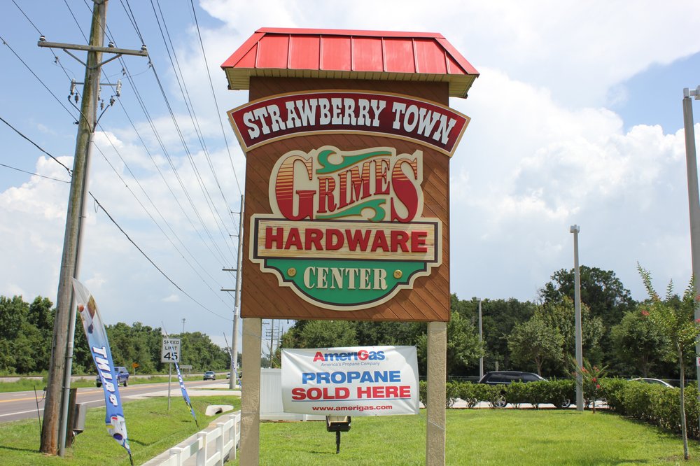 GRIMES HARDWARE CENTER Updated August 2024 3161 Paul Buchman Hwy, Plant City, Florida