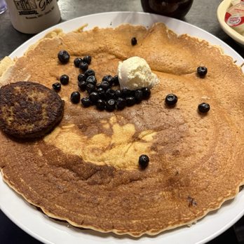 Billy Gail’s - Branson - Blueberry Specialty Pancake Combo - American Near Me - Branson, Missouri