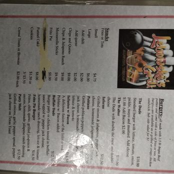 Lebowski's Grill - Burgers Near Me - Austin, Texas