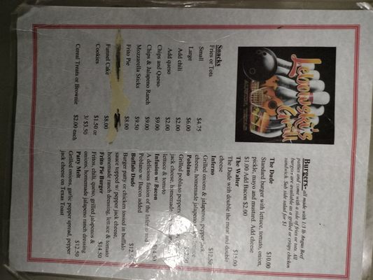 Lebowski's Grill at Highland Lanes by null