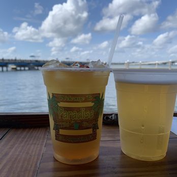 Beaches at Vilano - Goombay and bud light - Seafood Near Me - St. Augustine, Florida