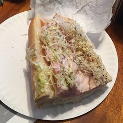 M & M Food Market - 1/2 Turkey ham swiss hoagie. very delicious.