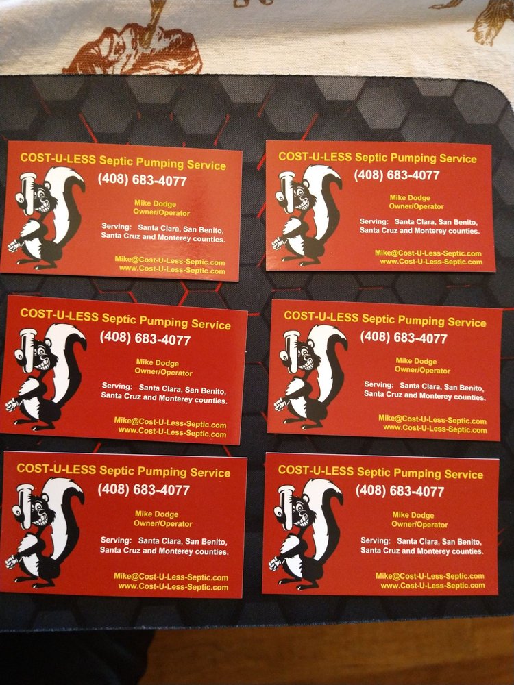 Cost U less Septic Pumping Service - septic in Gilroy, CA