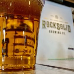 RockSolid Brewing - Saturday afternoon cold one.
