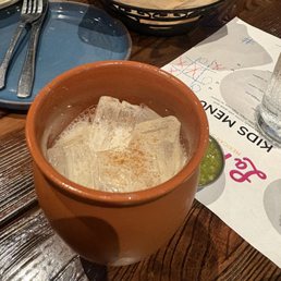 Horchata so creamy and flavorful