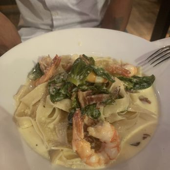 Wine 30 - Shrimp pasta special in a garlic cream sauce - Wine Bars Near Me - New York, New York