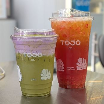 TOJO Coffee Tea House - Ube Cold Foam Matcha, Blush Citrus - Juice Bars & Smoothies Near Me - San Jose, California