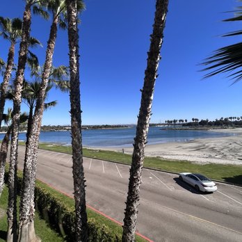 Bahia Resort Hotel - Views from the balcony - San Diego, CA