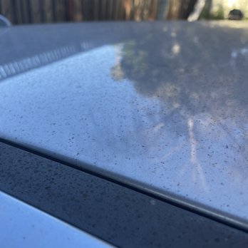 Chevron - Dirty roof of car - Gas Stations Near Me - Pleasanton, California