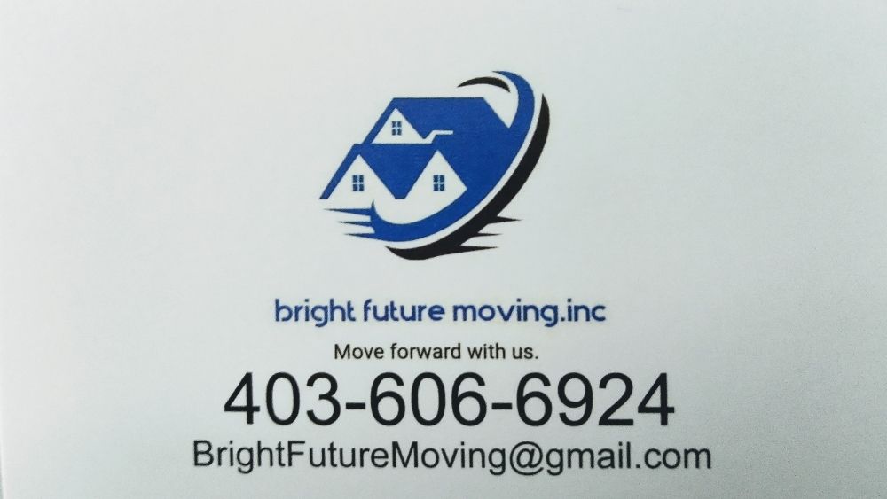 BRIGHT FUTURE MOVING Updated September 2024 Red Deer, Alberta