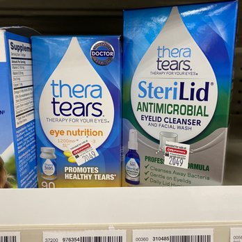 CVS Pharmacy - a display of thera tears products - Drugstores Near Me - Cranston, Rhode Island