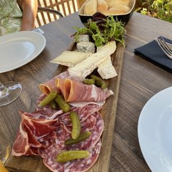 Le Diplomate - Meat and Cheese Board.