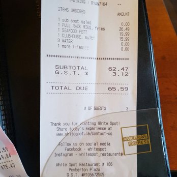 White Spot - Burgers Near Me - Burnaby, British Columbia