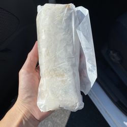 Hacienda Amigo Mio - Size of Burrito Asada I am a small 4' 11 lady this is a small burrito for the price