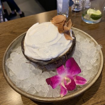 SoCal Kitchen + Bar - Coconut ice cream - New American Near Me - Columbus, Ohio SoCal Kitchen + Bar - Coconut ice cream - New American Near Me - Columbus, Ohio
