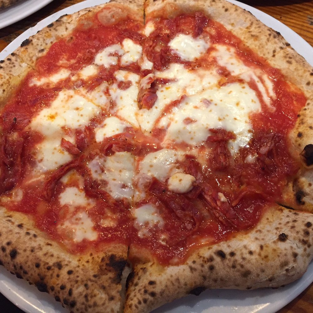 Bona Sourdough - Salami pizza - Pizza Near Me - London, XGL