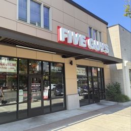 Exterior outside entrance of Five Guys - Outside - University Place, Washington Exterior outside entrance of Five Guys - Outside - University Place, Washington