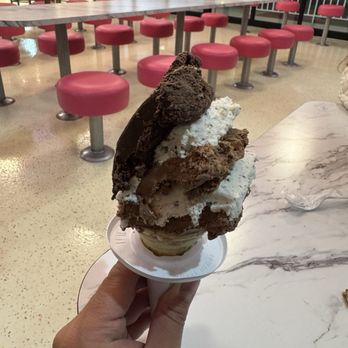 The Original Rainbow Cone - Chocolate Obbsession - Ice Cream & Frozen Yogurt Near Me - Hurst, Texas