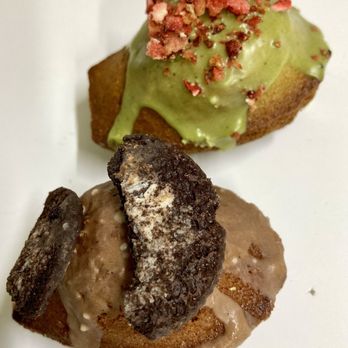 Seoul Drop - madeleines: matcha & chocolate flavors were delish! - Korean Near Me - Rochester, New York Seoul Drop - madeleines: matcha & chocolate flavors were delish! - Korean Near Me - Rochester, New York