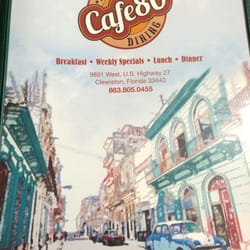 Cafe 80 - Cafe 80 menu.