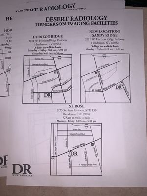 Desert Radiology 2811 W Horizon Ridge Pkwy Henderson Nv Magnetic Resonance Imaging Mapquest