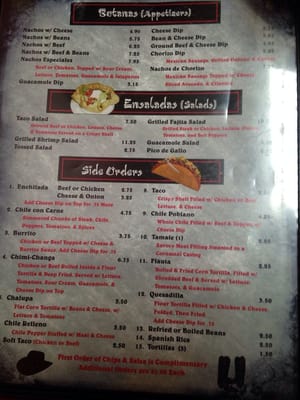 Menu photo 7 El Vaquero Mexican Restaurant Albany, GA Menu photo 7 El Vaquero Mexican Restaurant Albany, GA